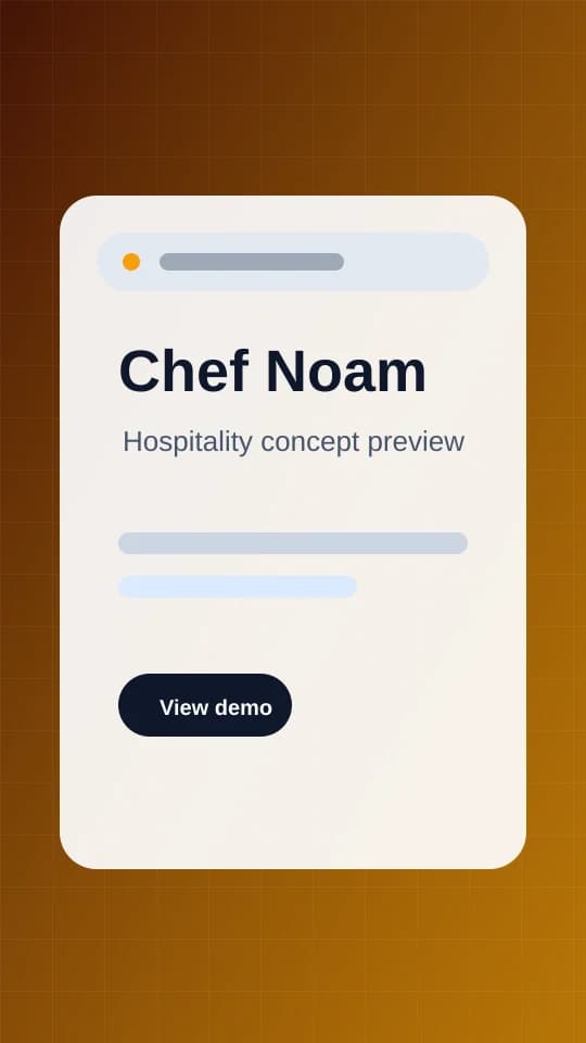 Mobile preview of Chef Noam